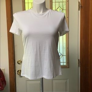 Theory White classic tee